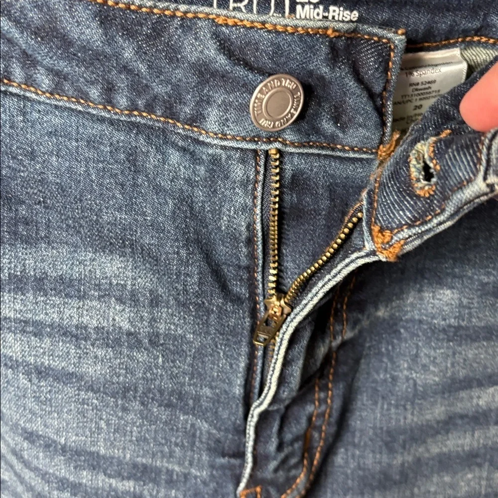 Time and Tru Mid-Rise Denim Jeans Size 20 - Picture 6 of 16